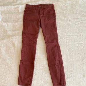 Kuhl Red Skinny Jeans — Size 4 Reg